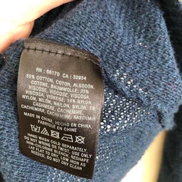 Anthropologie knitted and knotted foil sweater size small - Picture 6 of 8